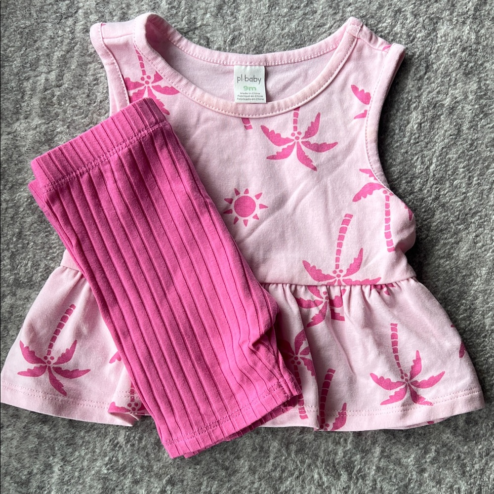 Pink Kids Matching Set by PL Baby